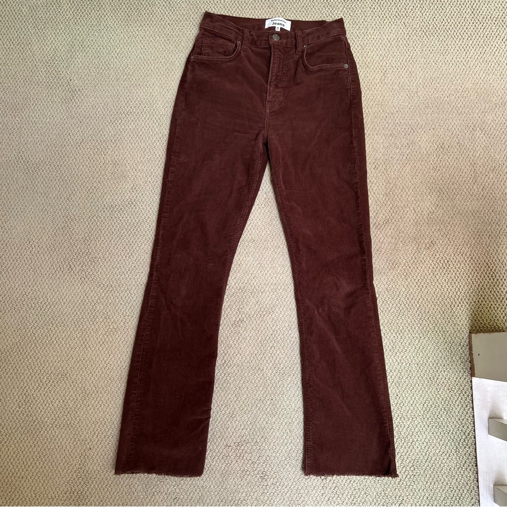 Reformation Peyton High Rise Corduroy Pants